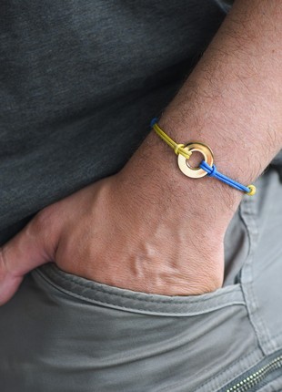 Patriotic bracelet with Orbit pendant2 photo