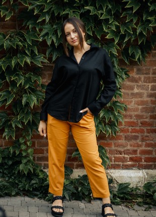 A set of a long shirt and classic pants1 photo