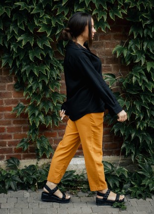 A set of a long shirt and classic pants4 photo