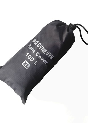 Raincover for backpack Synevyr XL 100 l. Dark grey2 photo
