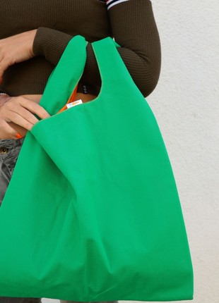 "Morti" large shopper bag for shopping, handmade. Tote bag.1 photo