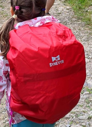 Raincover for backpack  S 25 l. Synevyr Red3 photo