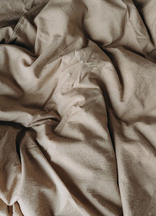 LEGLO ALMOND BOILED COTTON BEDDING SET  Full4 photo