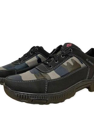 Sneakers man's kluchkovskyy camouflage demi-season (kl-74)6 photo