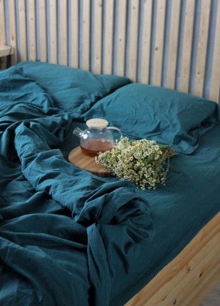 LEGLO SMARAGD BOILED COTTON BEDDING SET  family4 photo