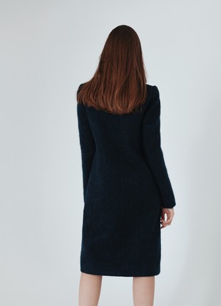 Double-breasted long Coat with Alpaca Wool3 photo