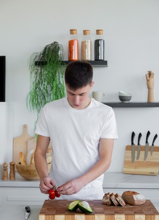 Ash & oak cutting board 40*50 cm5 photo