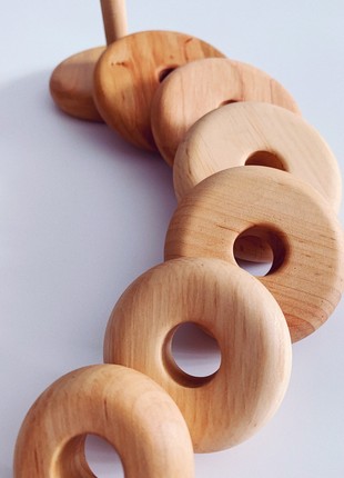 Wooden pyramid "Round"4 photo