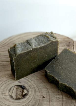 Natural soap with mint essential oil2 photo
