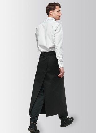 Waist Apron Long Black5 photo
