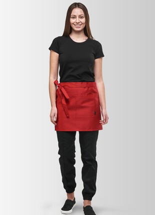 Waist apron Berry Red2 photo