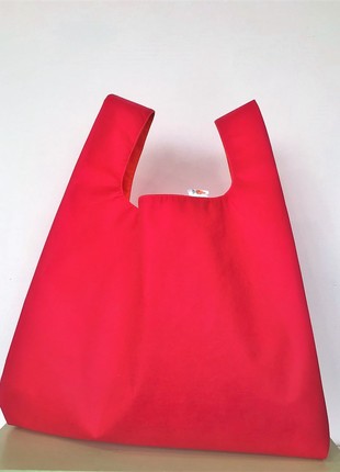 "Morti" large shopper bag for shopping, handmade. Tote bag.1 photo