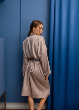 Bathrobe bamboo sand5 photo