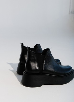 Black creepers chelsea with chanky sole3 photo