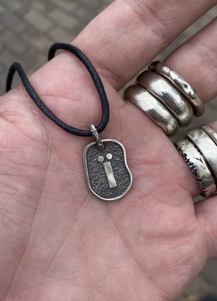 UKRANIAN style Silver pendant4 photo