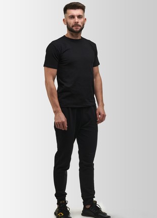 Men's classic T-shirt Vsetex Black2 photo