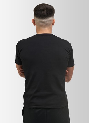 Men's classic T-shirt with Trident Vsetex Black3 photo