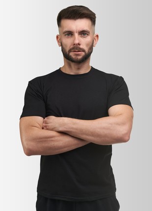 Men's classic T-shirt Vsetex Black3 photo