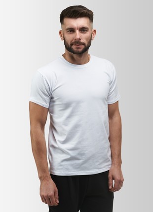 Men's classic T-shirt Vsetex White1 photo