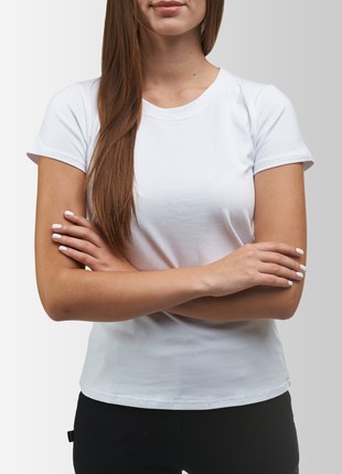 Women's classic T-shirt Vsetex White4 photo