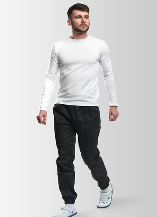 Men's Long-sleeve T-Shirt Vsetex White4 photo
