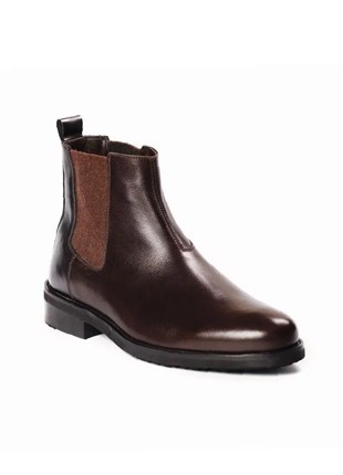 Winter brown Chelsea Ikos 387. Trendy men's shoes1 photo