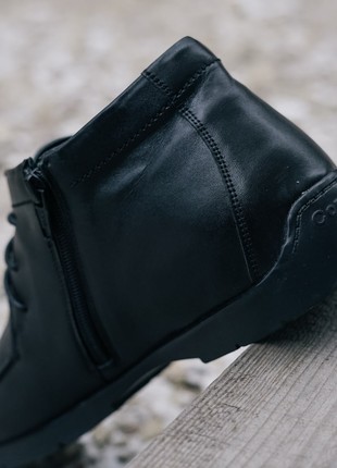 Neat winter shoes for men. Black Boots "Solo Man Z 2"7 photo
