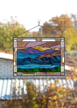 Mount Washington stained glass panel4 photo