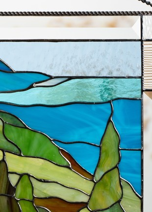 Cape Breton Highlands National Park Mountain stained glass window hangings4 photo