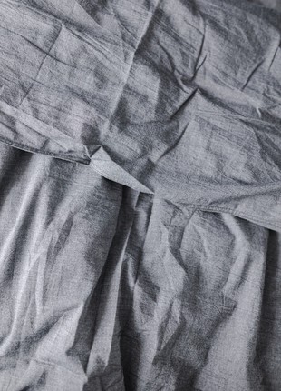 LEGLO SILVER BOILED COTTON BEDDING SET Full6 photo