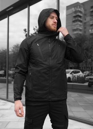 BEZET ILLUMINATE WINDSHIELD JACKET BLACK7 photo