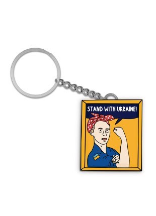 Keychain ORNER x Grekhov "Stand with Ukraine"1 photo