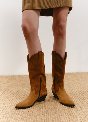 Suede brown country boots6 photo