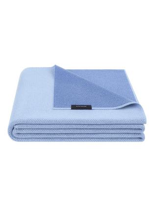 FRENCH BLUE Woolkrafts® 140x200cm Throw Blanket1 photo