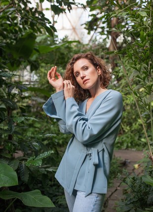Suit with a kimono jacket4 photo