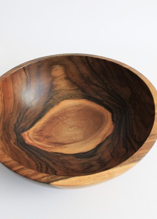 wooden salad bowls, rustic fruit bowl, walnut serving bowl set, handmade wood dinnerware, berry bowls9 photo