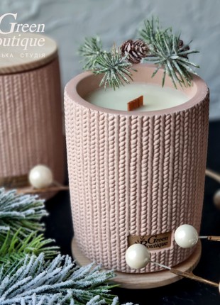 Natural Soy Candle COZY CHRISTMAS (size L+)8 photo