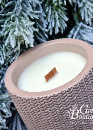 Natural Soy Candle COZY CHRISTMAS (size L+)3 photo