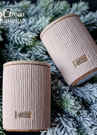 Natural Soy Candle COZY CHRISTMAS (size L+)4 photo