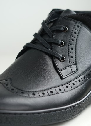 Men's winter boots "Safari 6" black - 45 size4 photo