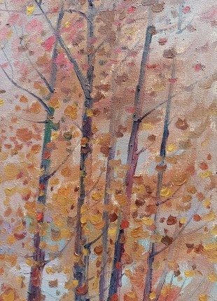 Oil painting Golden autumn Peter Tovpev nDobr1744 photo