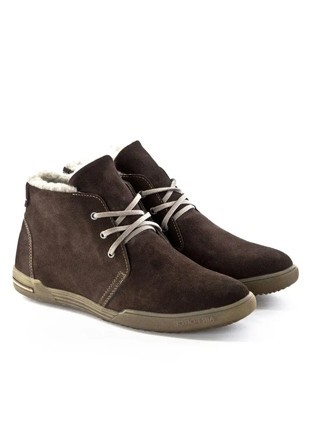Men's shoes "Affinity Z 3" made of natural suede. Winter sneakers size 411 photo