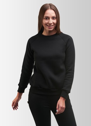 Women`s sweatshirt Warm Vsetex Black3 photo
