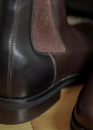 Leather men's Chelsea boots are the basis of a man's wardrobe. Ikos 3233 photo