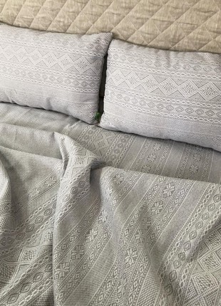 Hemp set made of jacquard fabric