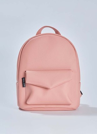 Peach backpack "Konvert"1 photo