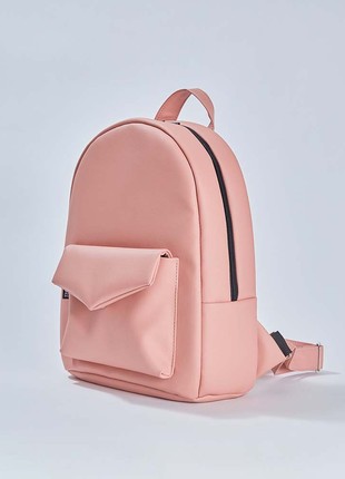 Peach backpack "Konvert"2 photo