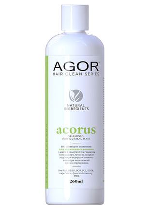 Acorus bio-shampoo  daily for normal hair