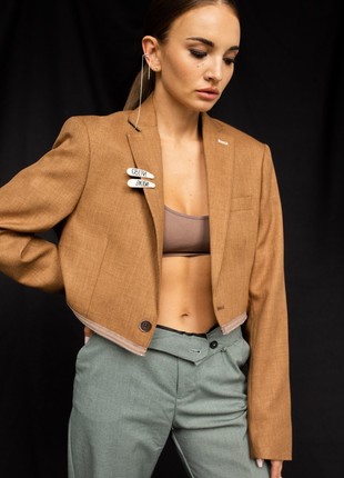 Jacket Transformer Brown4 photo