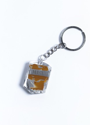 A keyring with the piece of a downed Russian Mi-35 helicopter2 photo